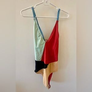 Cupshe one piece bathing suit size L